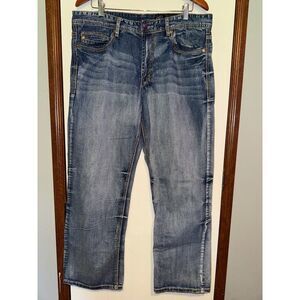 TK Axel MADISON Relaxed Straight Mens Denim Jeans Size 36x30